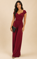 Diana Wine Jumpsuit