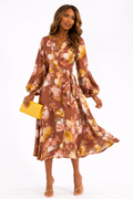 Isabella Floral Wrap Dress