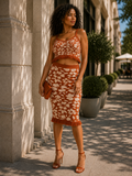 Maui Knitted Skirt Set