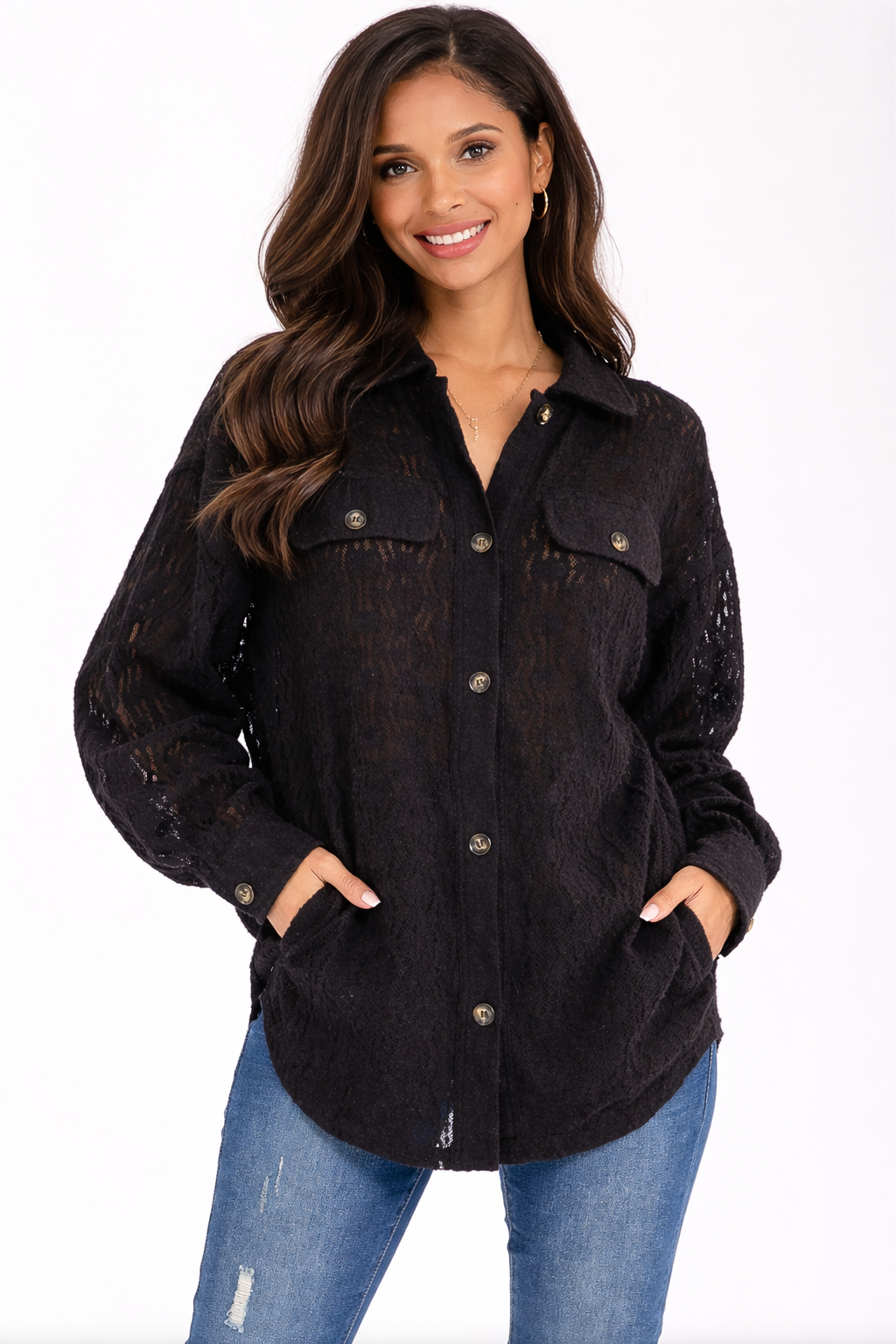 Lace Me Top