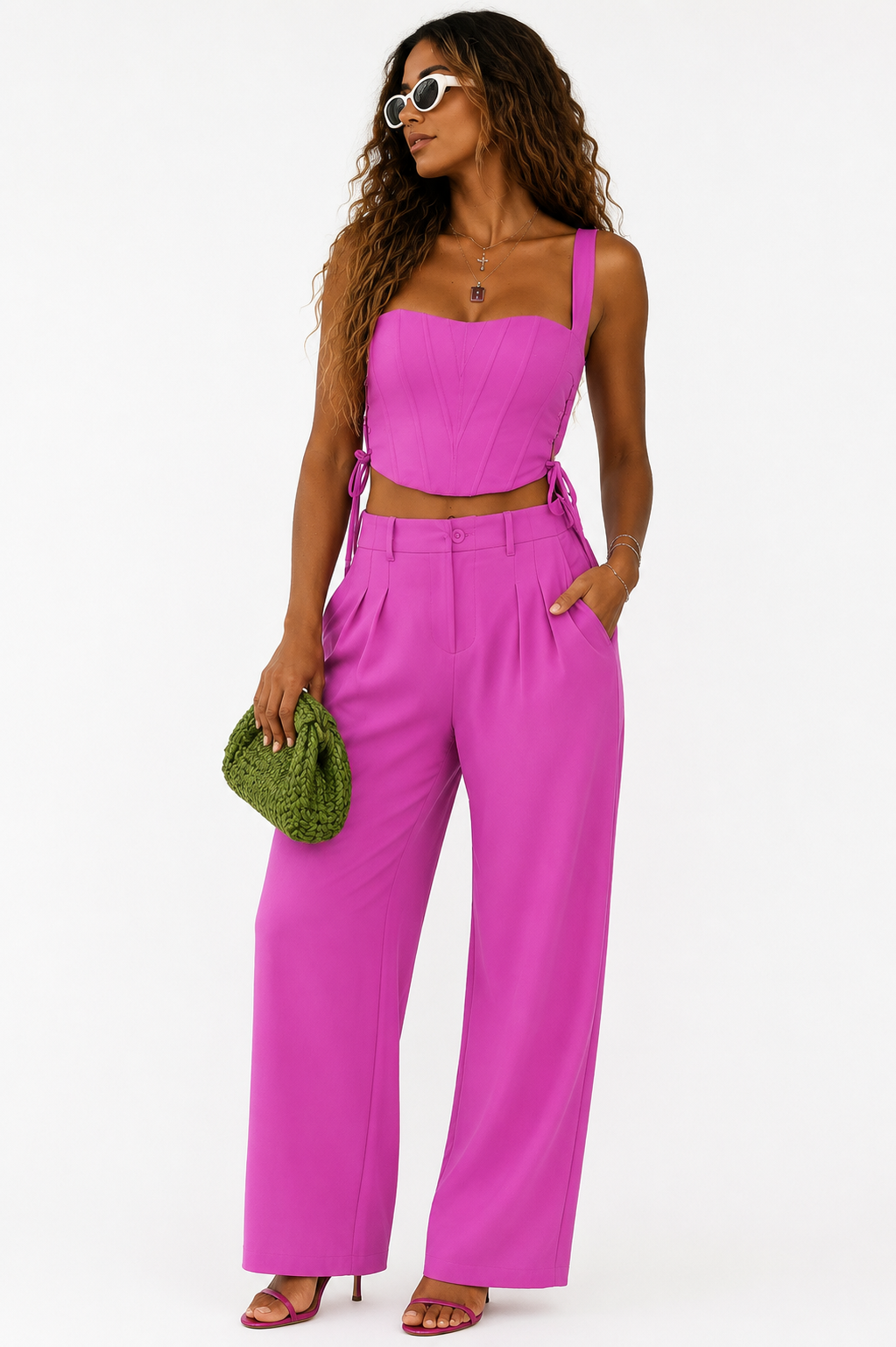 Janelle Corset Pant Set