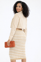 Issa Knitted Pencil Skirt
