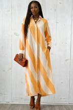 Weekend Stripe Maxi Dress