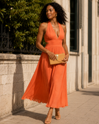 Leaf Me Alone Clutch - Sand