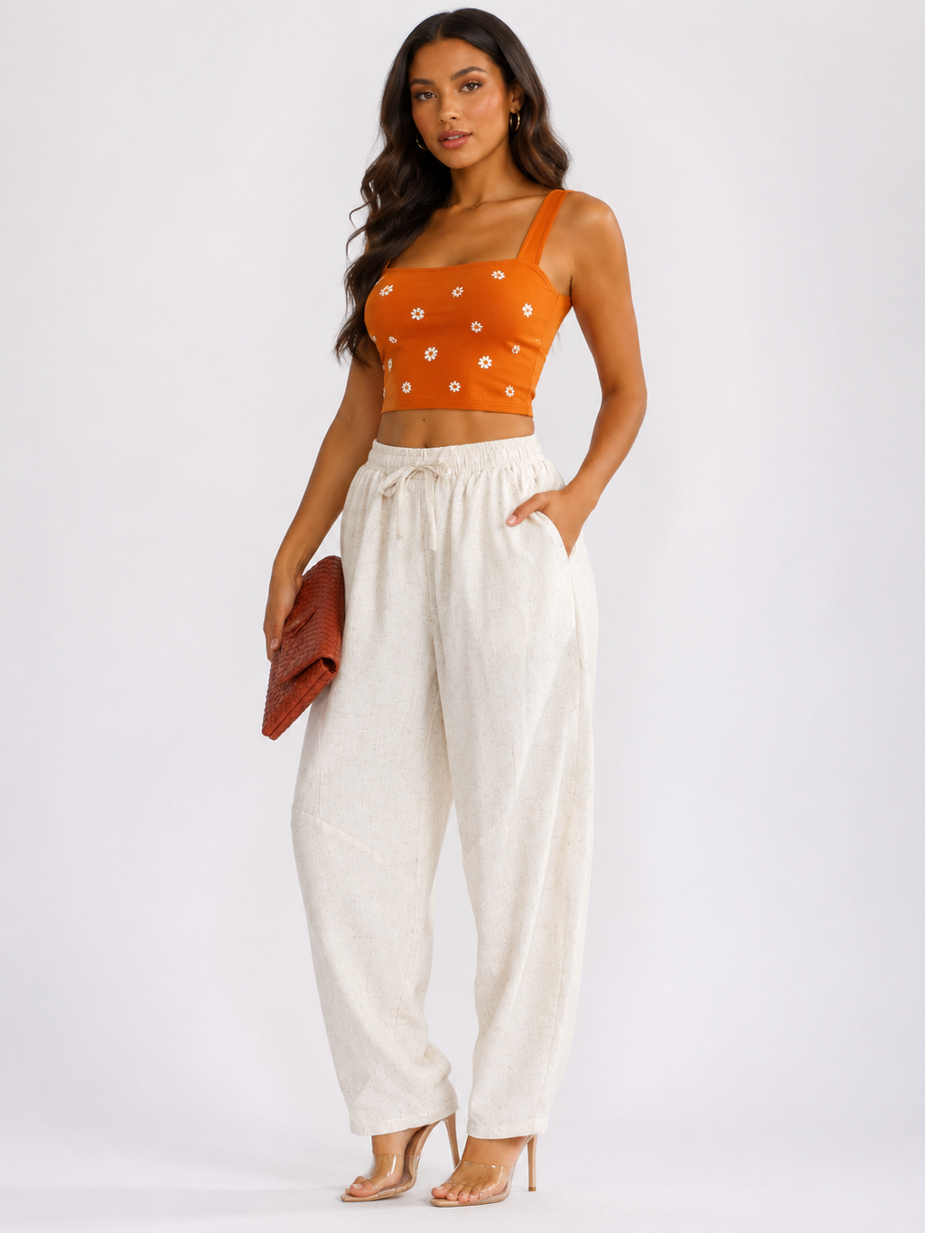 Cali Linen Balloon Pants