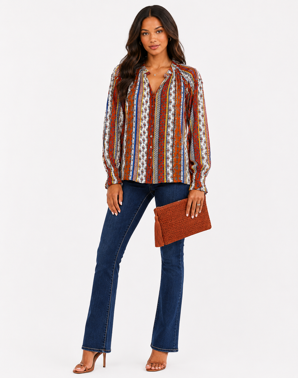 Boho Printed Blouse