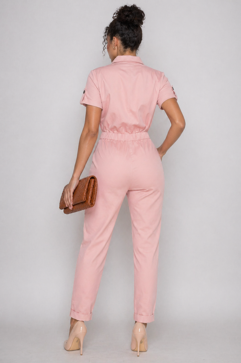 Katya Blush Jumpsuit