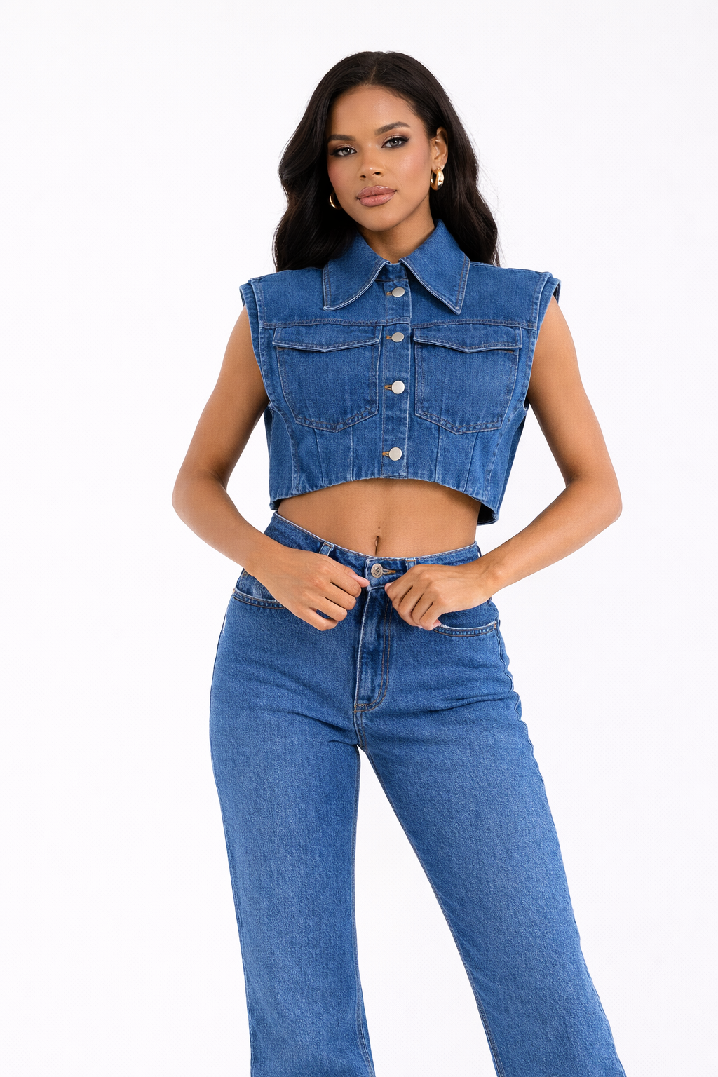 Didi Denim Top