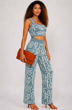 Aria Knitted Pants Set