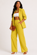 Boss Babe Linen Pant Suit