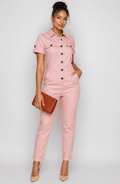Katya Blush Jumpsuit