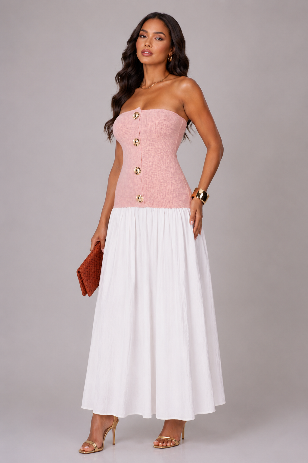 Zendaya Knitted Maxi Dress