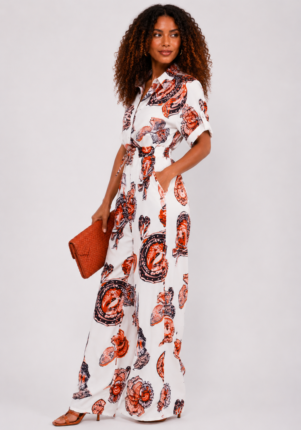 Tribal Palazzo Jumpsuit