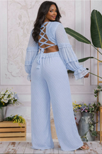 Ciara Blue Jumpsuit
