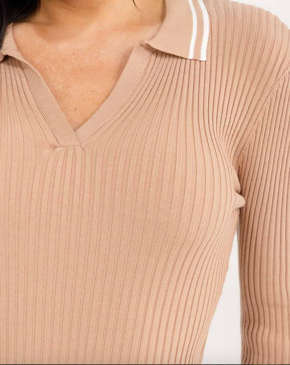 Allie Khaki Mini Dress