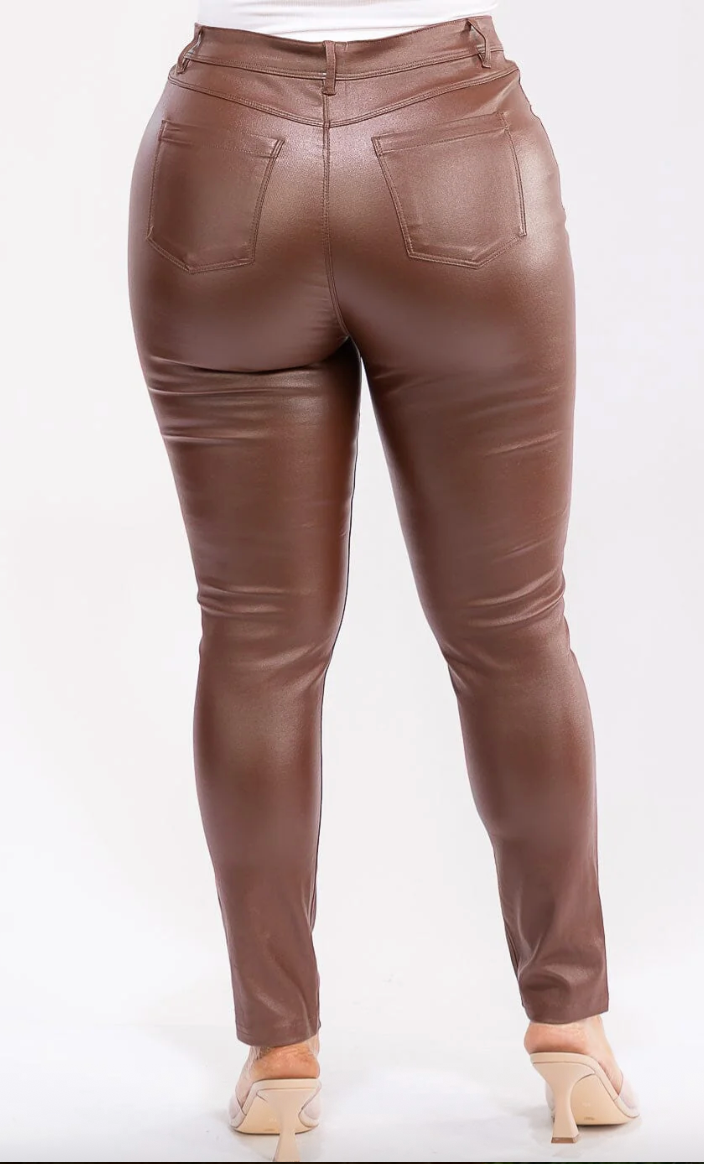 Love Me Vegan Leather Pants