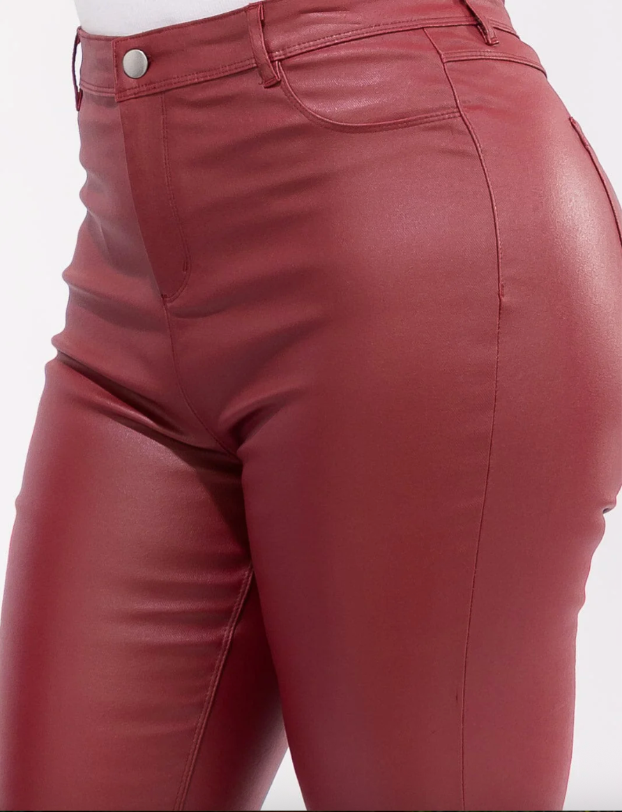 Love Me Vegan Leather Pants