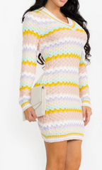 Cali Knitted Sweater Dress