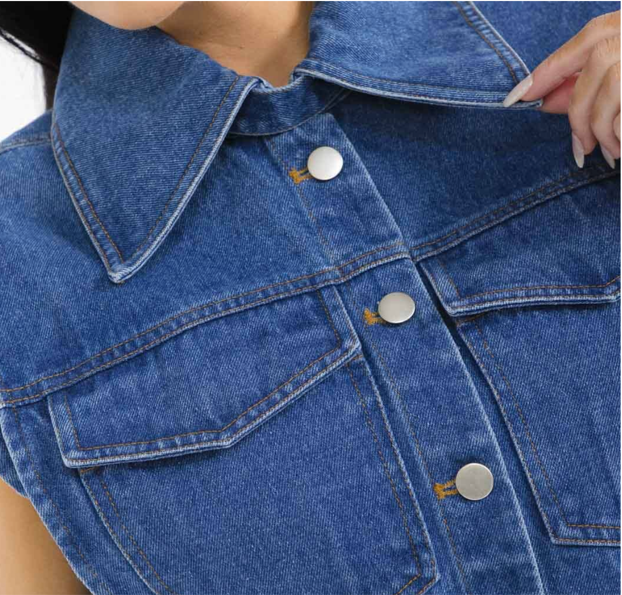Didi Denim Top