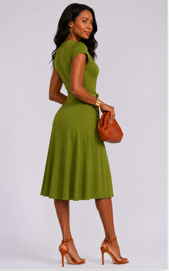 Olivia Wrap Dress