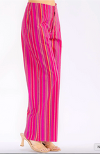 Alana Striped Linen Pants