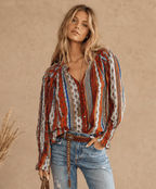 Boho Printed Blouse