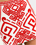 Aztec Embroidered Skirt