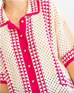 Miami Vice Crotchet Shirt