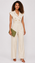 Trench Linen Jumpsuit