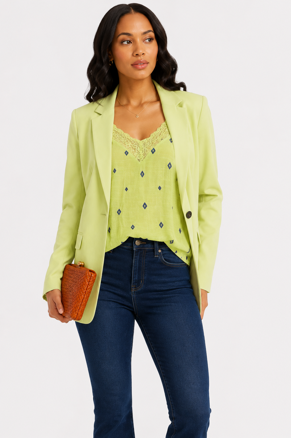 Lime Light Blazer