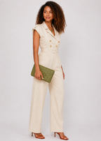 Trench Linen Jumpsuit