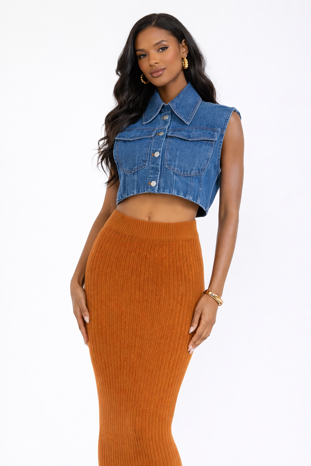 Didi Denim Top