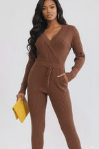 Choco Knitted Jumpsuit