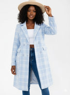 Blues Away Trench Coat
